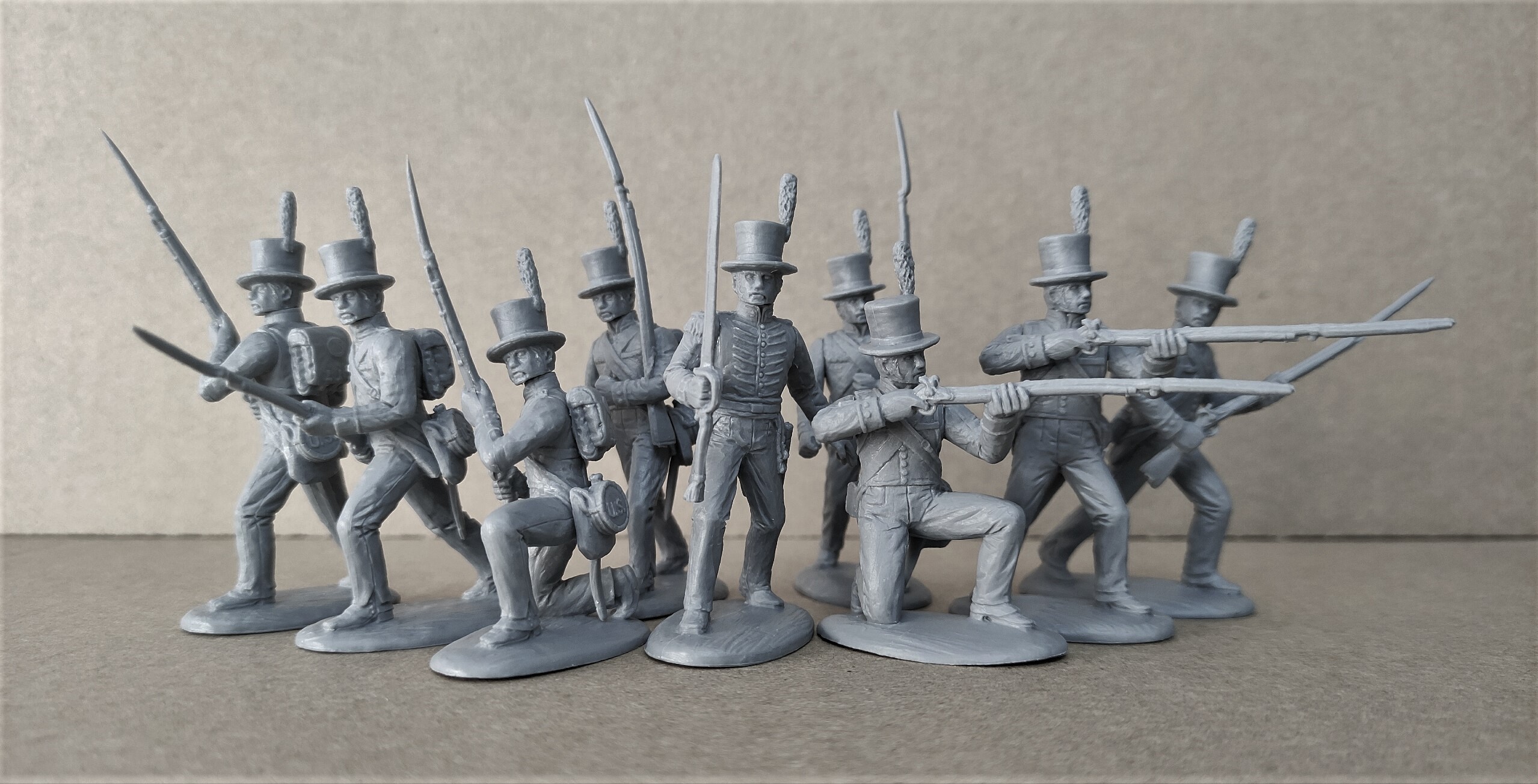 54 AMR 04-H		Militia Infantry (Top-Hat)